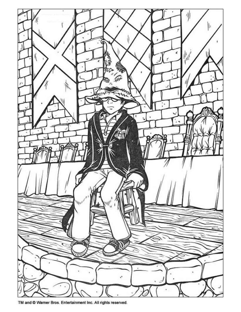 Free Harry Potter Coloring Pages