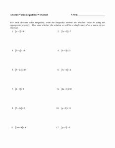 ️Absolute Value Equations Worksheet Free Download Qstion.co
