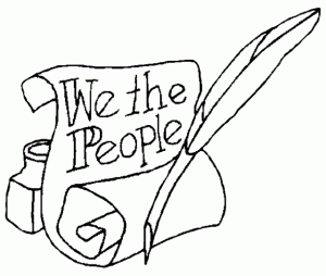 Constitution coloring page Coloring pages, Free printable coloring