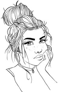 Tumblr Cute Aesthetic Coloring Pages in 2020 Tumblr coloring pages
