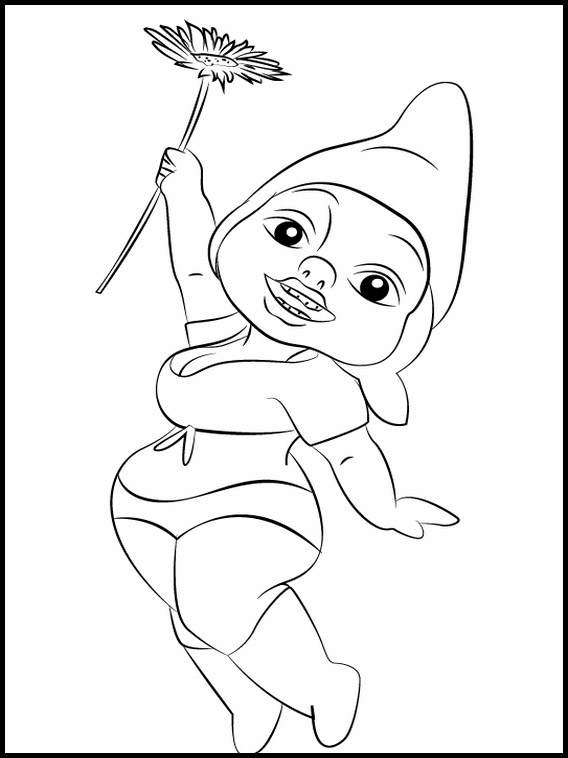 Gnomeo And Juliet Coloring Pages