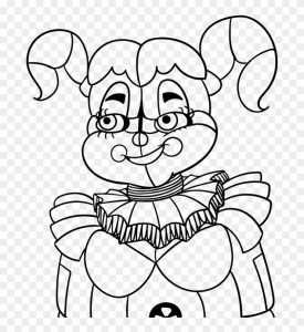 Fnaf Sister Location Coloring Pages Five Nights At Freddy's Coloring