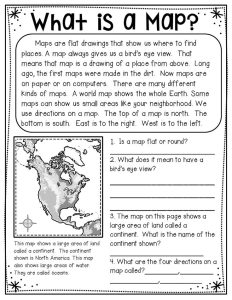 Map skills, land forms, vocabulary all included. Includes many