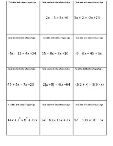 13 Best Images of 2 Step Algebra Equations Worksheets Math Equations