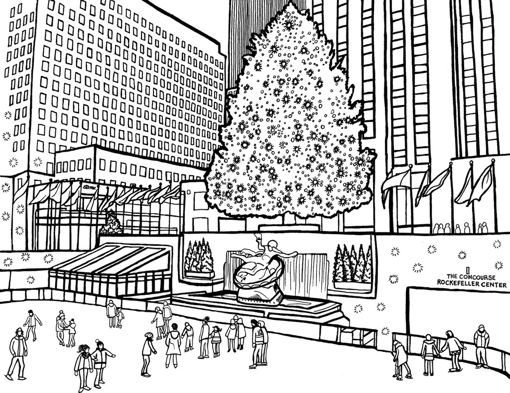 New York City Coloring Pages