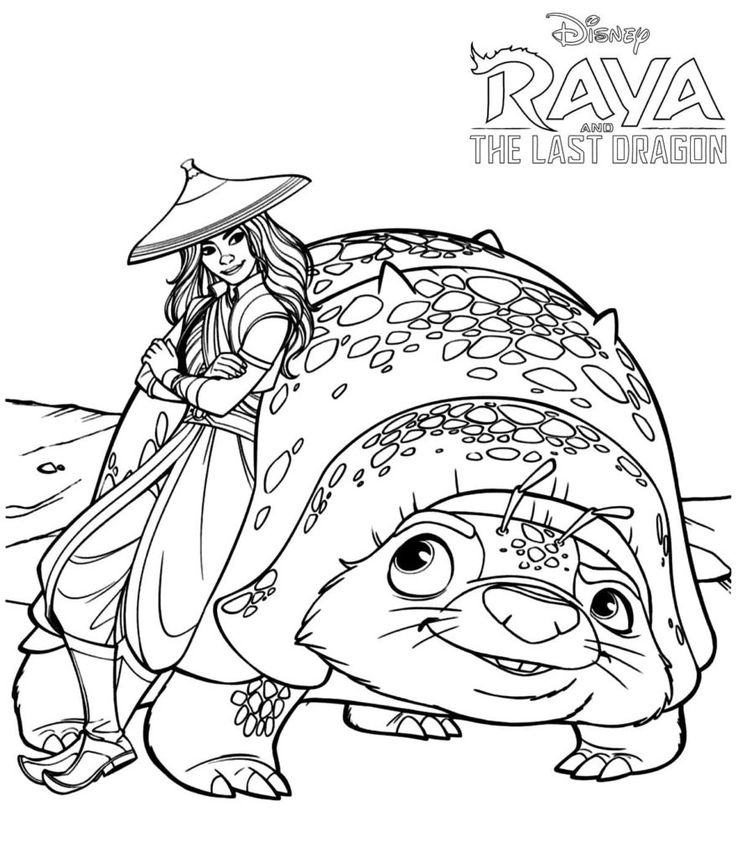 Raya And The Last Dragon Sisu Coloring Pages