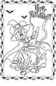 Mickey Mouse Halloween Coloring Pages K5 Worksheets Halloween