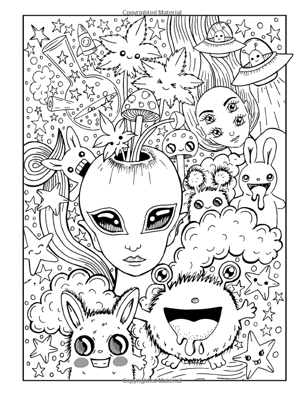Creative Stoner Coloring Pages