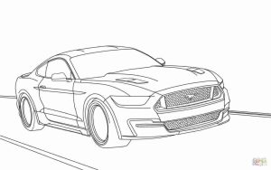 Free mustang coloring pages Mustang cars, Mustang drawing, Ford mustang