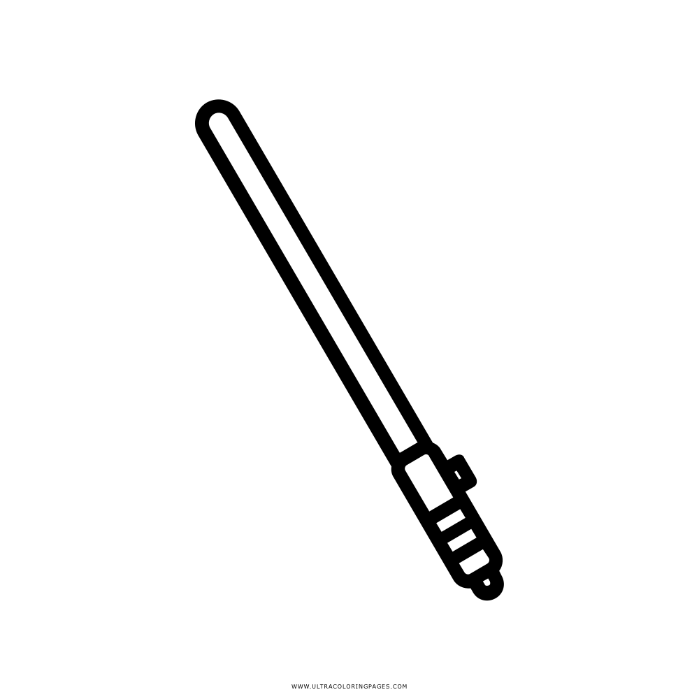 Lightsaber Coloring Page Ultra Coloring Pages