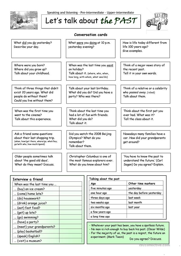 Free Printable Beginner English Conversation Worksheets Pdf