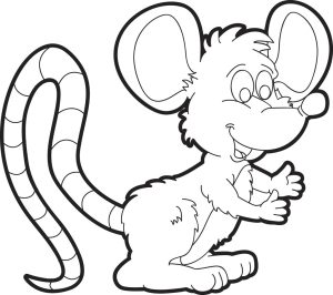 Printable Mouse Coloring Page for Kids SupplyMe