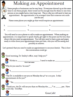 Activity Worksheets For Adults With Disabilities