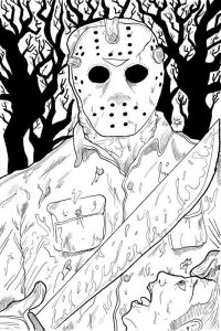 20 Best Jason Voorhees Coloring Pages Best Coloring Pages Inspiration