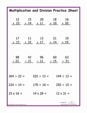 Maths Division Questions For Class 4