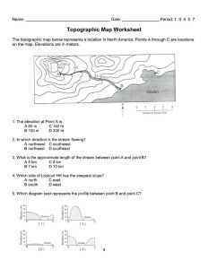 Topographic+Map+Reading+Worksheet+Answers Map worksheets, Reading