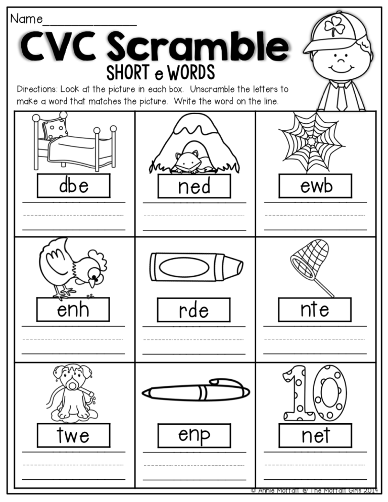 Beginning Sounds Worksheets For First Grade Pdf