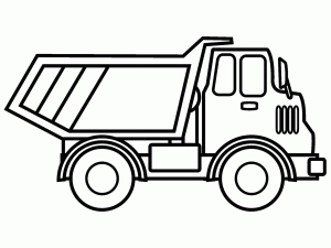 Coloring Pages Construction Truck Coloring Pages