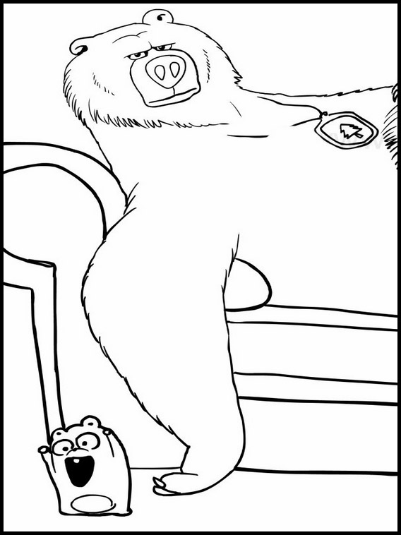 Grizzy And The Lemmings Coloring Pages