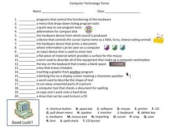 Computer Worksheets For Grade 7 Pdf