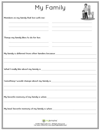 Free Printable Child Therapy Worksheets