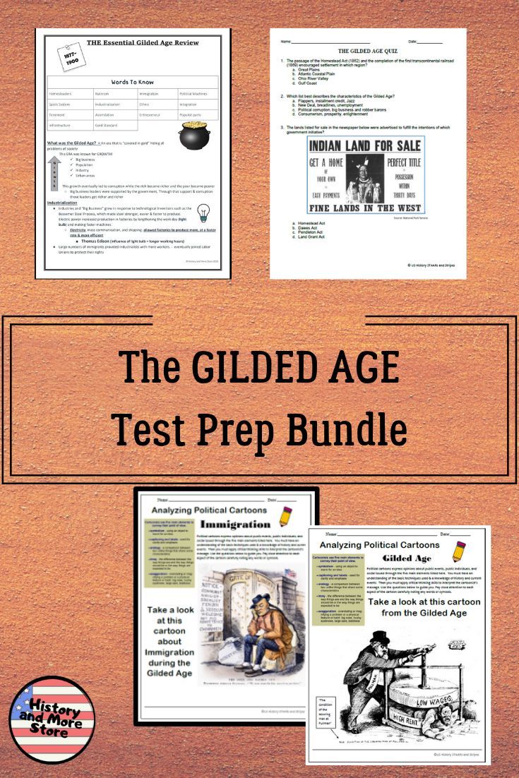The Gilded Age Worksheet Answer Key Pdf