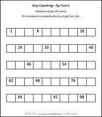 Free Printable Counting Math Worksheets For Grade 1