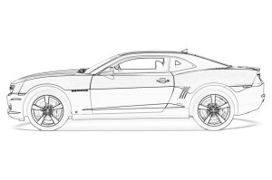 2010 Camaro Coloring Pages Coloring Home
