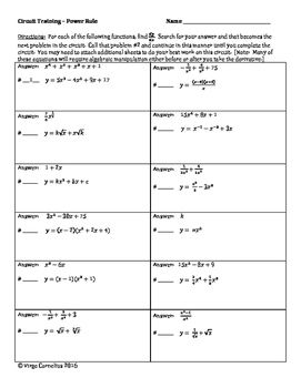 Calculus Worksheets With Answers Pdf