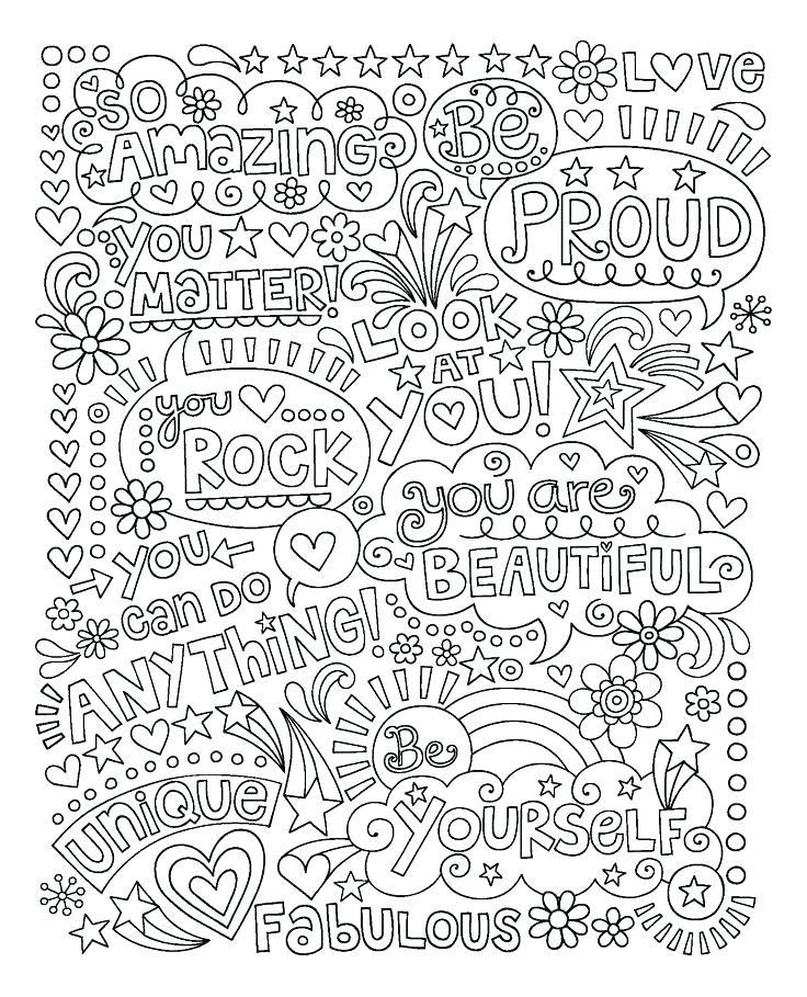 Cute Coloring Pages For Tweens