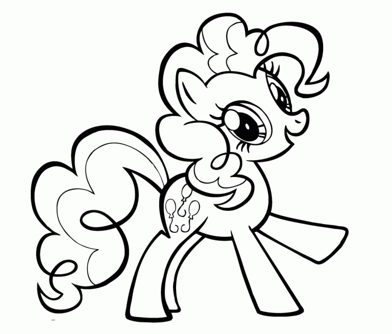Pinky Pie Coloring Page