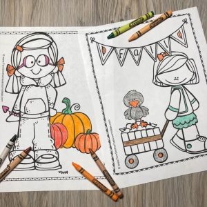 Fall Coloring Pages 53 Pages of Fall Coloring Fun Fall coloring
