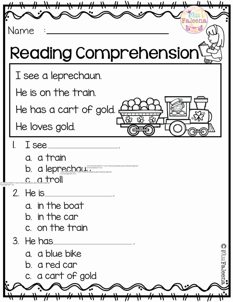 9Th Grade Reading Comprehension Worksheets