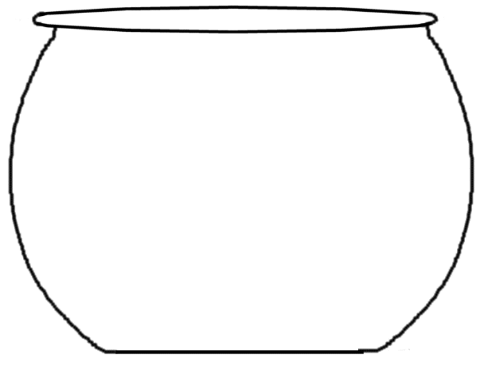 Bowl Coloring Page