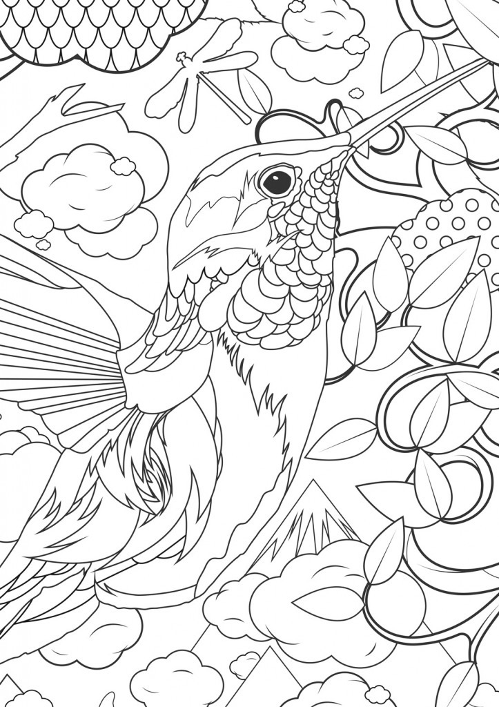 Detailed Animal Coloring Pages