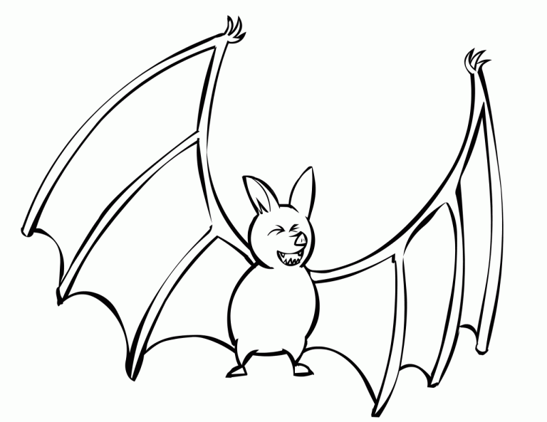 Bats Coloring Pages