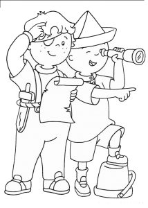 Caillou Coloring Pages Best Coloring Pages For Kids
