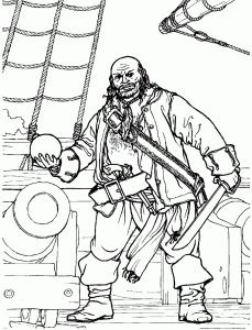 Pirates for children Pirates Kids Coloring Pages