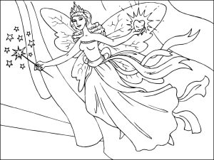 Free Printable Fairy Coloring Pages For Kids