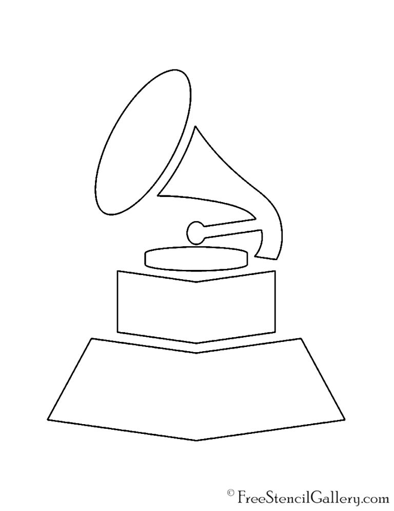 Grammy Coloring Pages