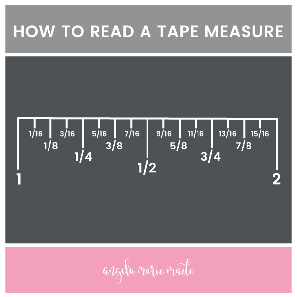 Reading Tape Measure Worksheet