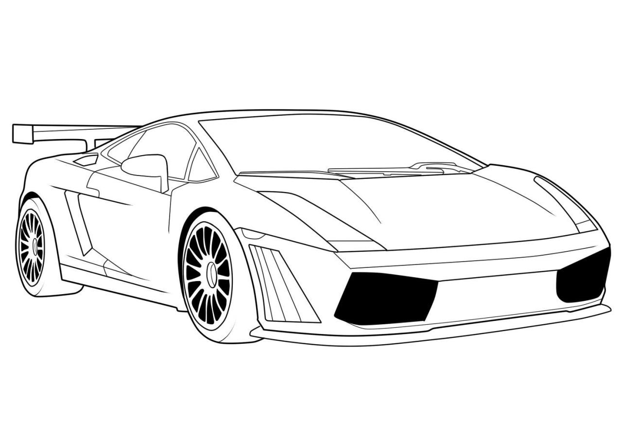 Free Car Coloring Pages