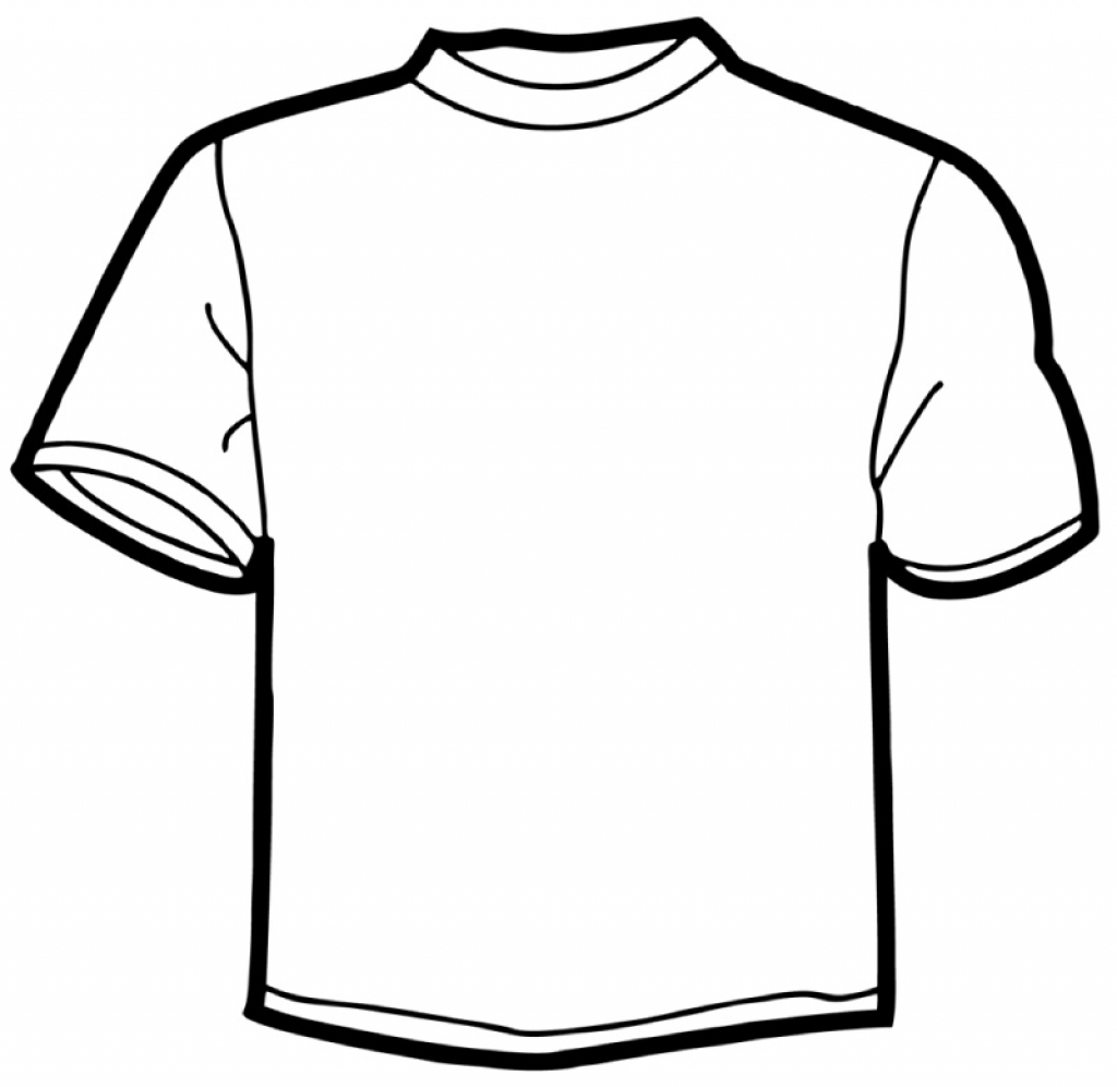 Tshirt Coloring ClipArt Best