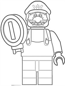Lego Fire Luigi Coloring Page Free Printable Coloring Pages for Kids