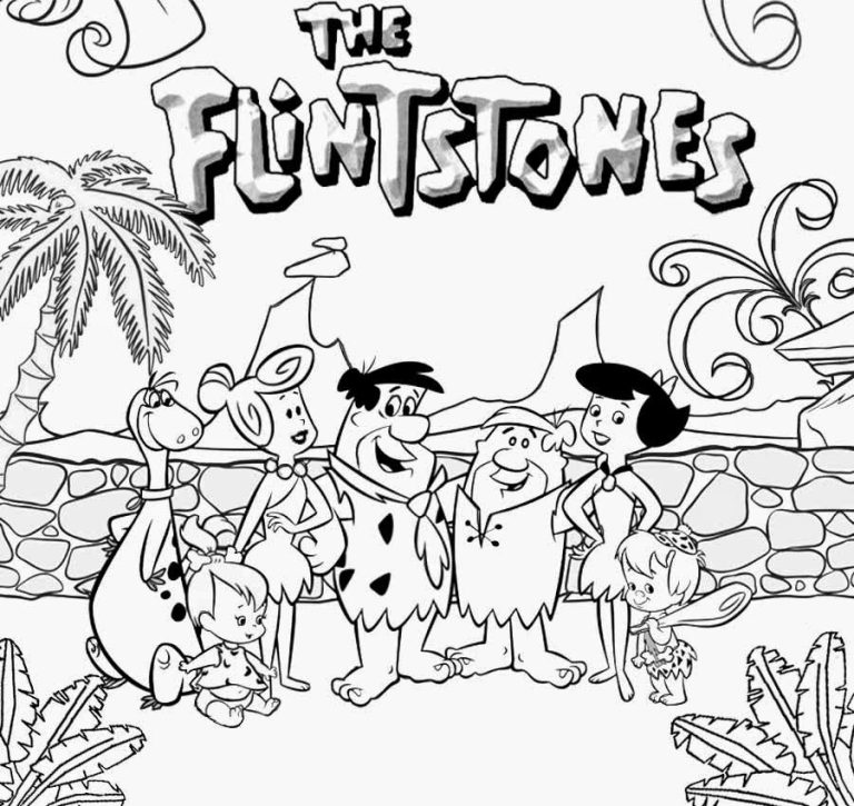 Flintstones Coloring Pages