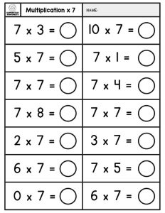 Simple Multiplication Worksheets Superstar Worksheets