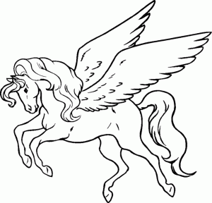 Free Printable Pegasus Coloring Pages For Kids