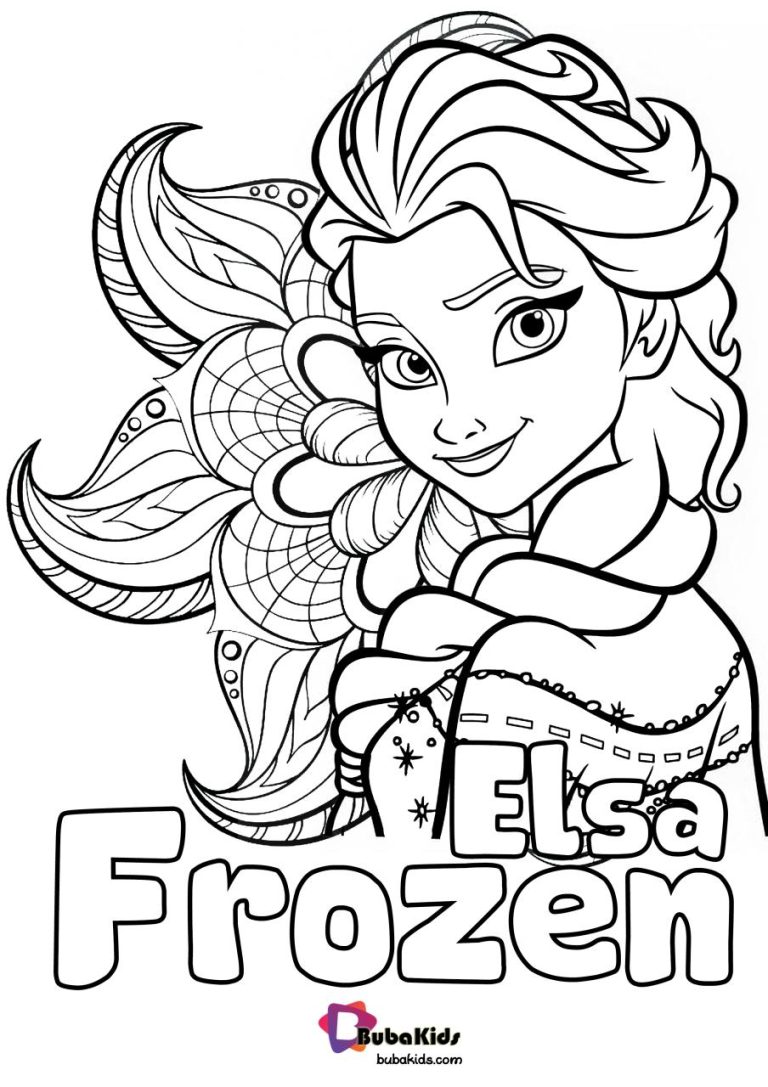 Coloring Page Frozen