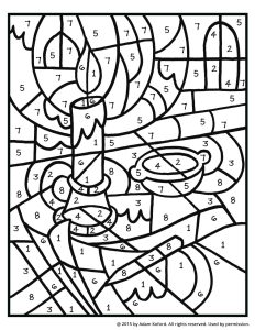 Colour By Number Coloring Pages Coloring Home