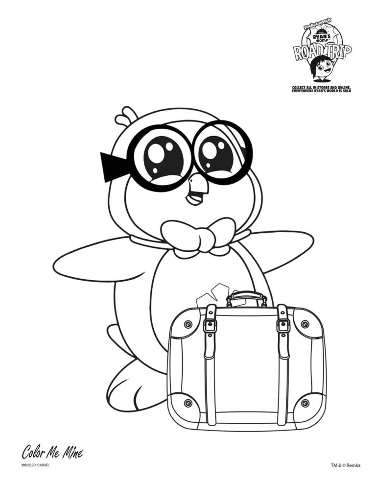 Ryan World Coloring Pages